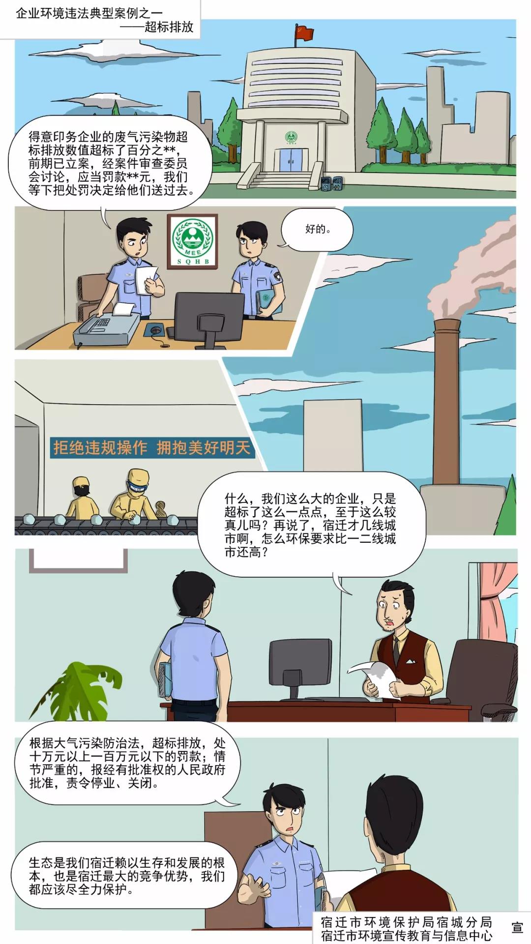 局用漫畫解讀：常見的企業(yè)環(huán)境違法行為有哪些？